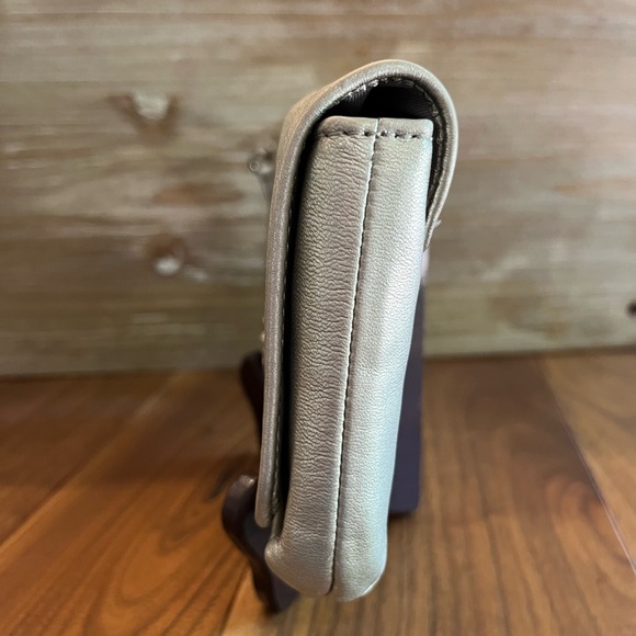 Soft Leather Coach Wristlet - Picture 11 of 13